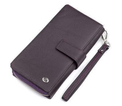Гаманець жіночий ST Leather 18455 (SТ228) зручний Фіолетовий