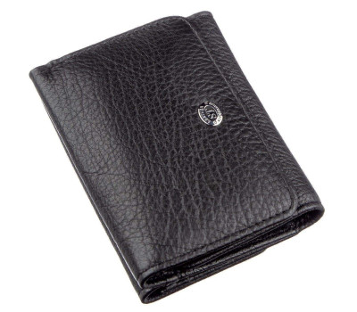 Гаманець для жінок зі шкіри ST Leather 18886 Чорний