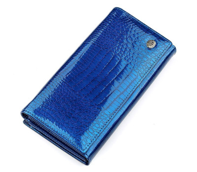 Гаманець жіночий ST Leather 18394 (S3001A) місткий Синій