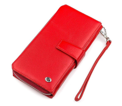 Гаманець жіночий ST Leather 18456 (SТ228) дуже гарний Червоний