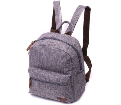 Чудовий рюкзак чоловічий з текстилю Vintage 22240 Сірий