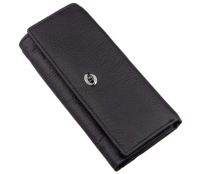 Чоловіча ключниця-гаманець ST Leather 18839 Чорний
