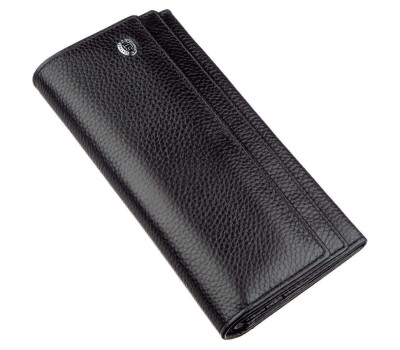 Універсальний гаманець-візитниця ST Leather 18951 Чорний