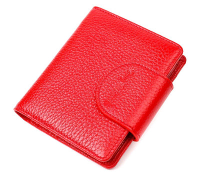 Оригінальний жіночий гаманець з натуральної шкіри Tony Bellucci 22017 Червоний