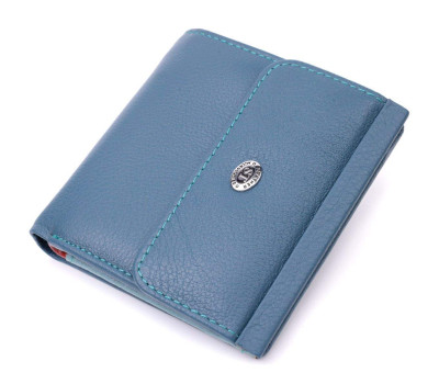 Стильний жіночий гаманець середнього розміру ST Leather 19497 Бірюзовий