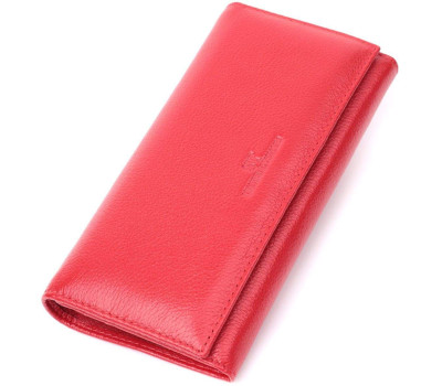 Чудовий жіночий гаманець з натуральної шкіри ST Leather 22524 Червоний