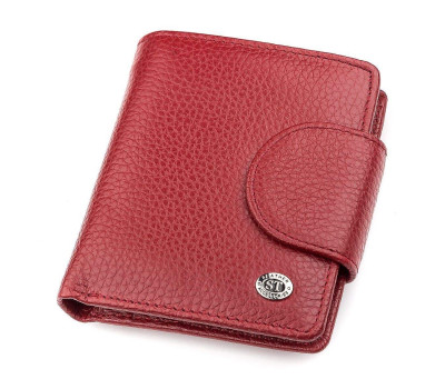 Гаманець жіночий ST Leather 18499 (ST415) невеликий Червоний