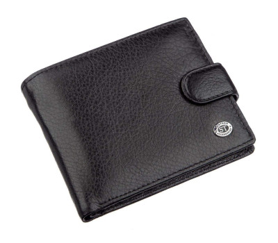 Чоловік універсальний гаманець ST Leather 18836 Чорний