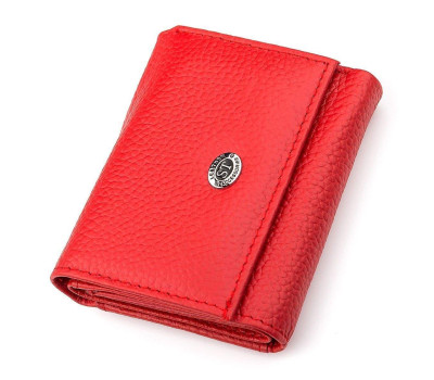 Гаманець ST Leather 18323 (ST440) дуже зручний жіночий Червоний