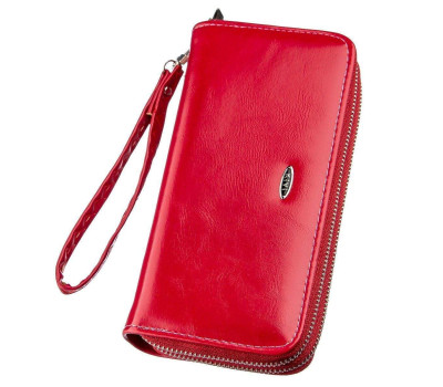 Гаманець жіночий з екошкіри KIVI 19054 Рожевий