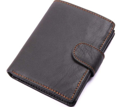 Гаманець чоловічий Vintage 14497 Чорний