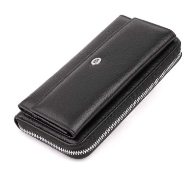 Гаманець шкіряний жіночий ST Leather 19292 Чорний