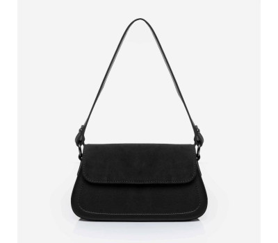 884 сумка замш чорна Lucherino