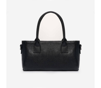 867 сумка шкіра чорна Lucherino