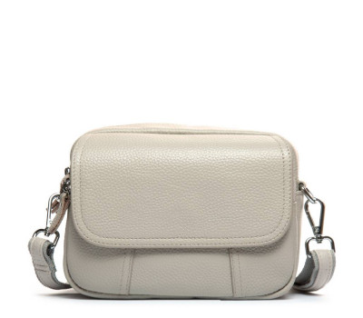 Сумка Шкіряна Жіноча Клатч ALEX RAI 3904 pale grey