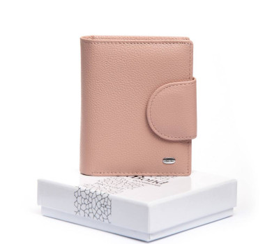 Гаманець шкіряний Bright Жіночий DR. BOND WS-36 pink