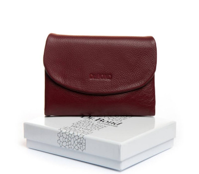 Гаманець шкіряний Bright Жіночий DR. BOND WS-239 wine red