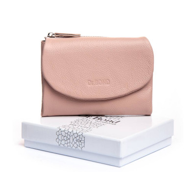 Гаманець шкіряний Bright Жіночий DR. BOND WS-239 pink