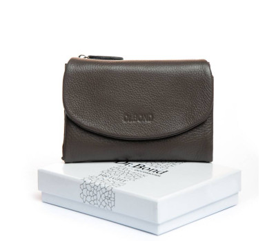 Гаманець шкіряний Bright Жіночий DR. BOND WS-239 gray