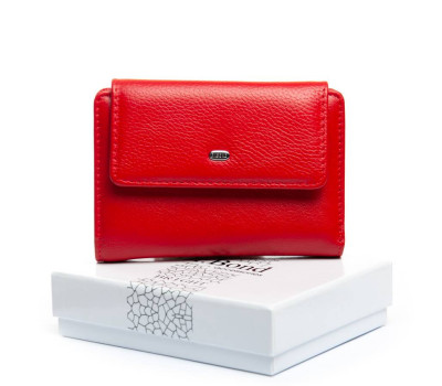 Гаманець шкіряний Bright Жіночий DR. BOND WS-31 red