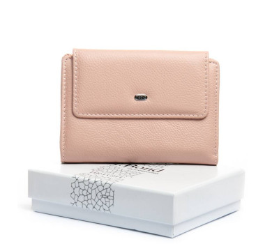 Гаманець шкіряний Bright Жіночий DR. BOND WS-31 pink