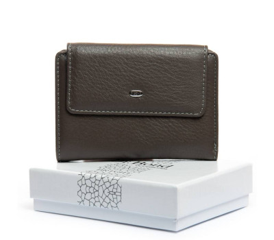 Гаманець шкіряний Bright Жіночий DR. BOND WS-31 gray