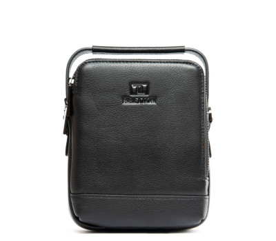 Сумка Чоловіча шкіряна Планшет-пояс BRETTON 407-95 black