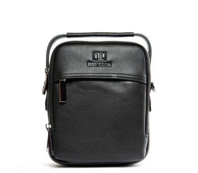 Сумка Чоловіча шкіряна Планшет-пояс BRETTON 407-98 black