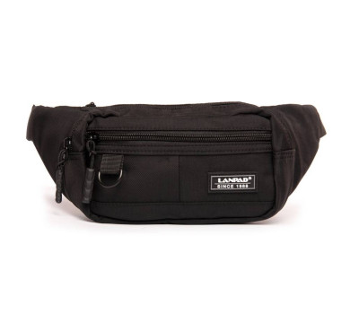 Сумка Чоловіча На пояс нейлон Lanpad 19006 black