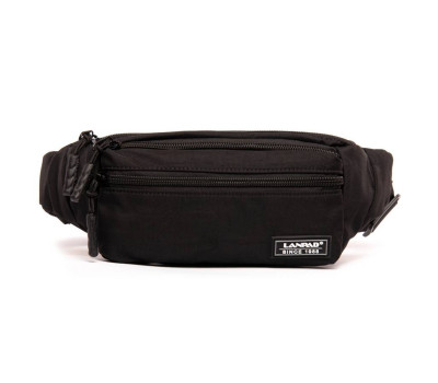 Сумка Чоловіча На пояс нейлон Lanpad 35003 black