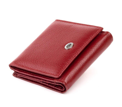 Компактний гаманець жіночий ST Leather 19257 Бордовий