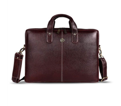 Сумка шкіряна для ноутбука 15 Hammonds Flycatcher LB106 Brown (Коричневий)