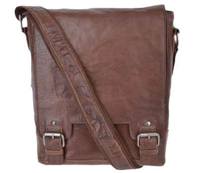 Сумка чоловіча Ashwood 8342 Tan (Коричневий)