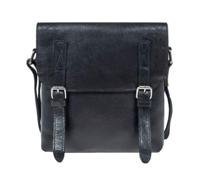 Сумка чоловіча Ashwood F84 Black/Mud (Чорний)