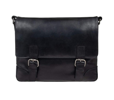 Cумка чоловіча Ashwood Oscar Black (Чорний)