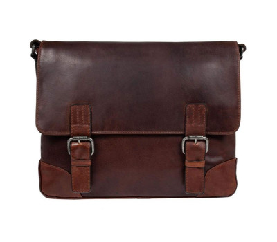Сумка чоловіча Ashwood Oscar Tan (Коричневий)