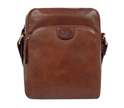 Сумка чоловіча Ashwood T79 Chestnut (Коричневий)