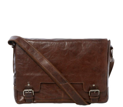 Сумка чоловіча для ноутбука 15,5 Ashwood 8343 Tan (Коричневий)