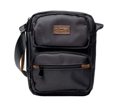 Сумка текстильна чоловіча JCB B32 Black (Чорний)