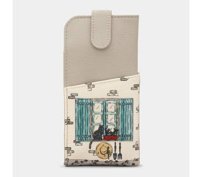 Шкіряний чохол для окулярів Yoshi Y4309 (Country Cottage Warm Grey)