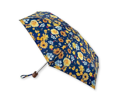 Жіноча міні парасолька Fulton L501 Tiny-2 Bumble Bee Floral (Квіти та джмелі)
