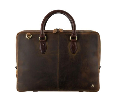 Чоловіча сумка для ноутбука 13 Visconti ML50 Carl (Oil Tan/Brown)