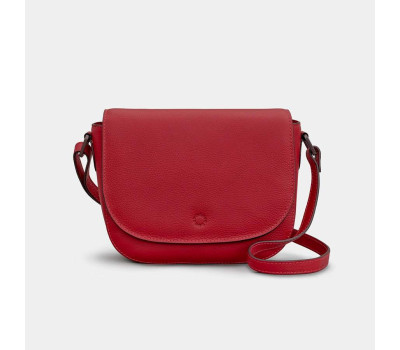 Жіноча шкіряна сумка Yoshi YB242 Highland (Cherry Red)