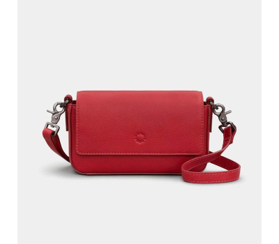 Жіноча шкіряна сумка Yoshi YB260 Palmer (Cherry Red)