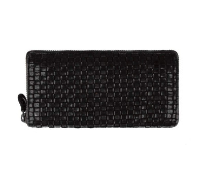 Вінтажний гаманець жіночий Ashwood D81 Black (Чорний)