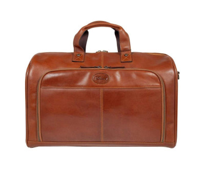 Чоловіча дорожня сумка Ashwood 8150 Tan (Рудий)