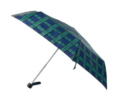 Парасолька жіноча Incognito-4 L412 Black Watch (Клетка)
