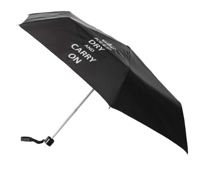 Парасолька жіноча Incognito-4 L412 Keep Dry Black (Оставаться сухим)
