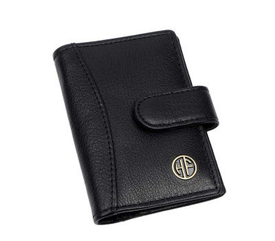 Шкіряна візитниця Hammonds Flycatcher CC602 Black (Чорний)