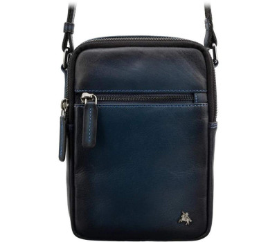 Шкіряна сумка через плече Visconti AT43 Gianni (Burnish Blue)